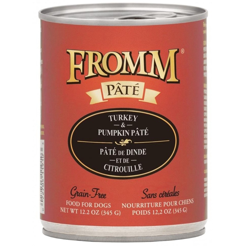 Fromm Turkey & Pumpkin Pate Wet Dog Food 12oz