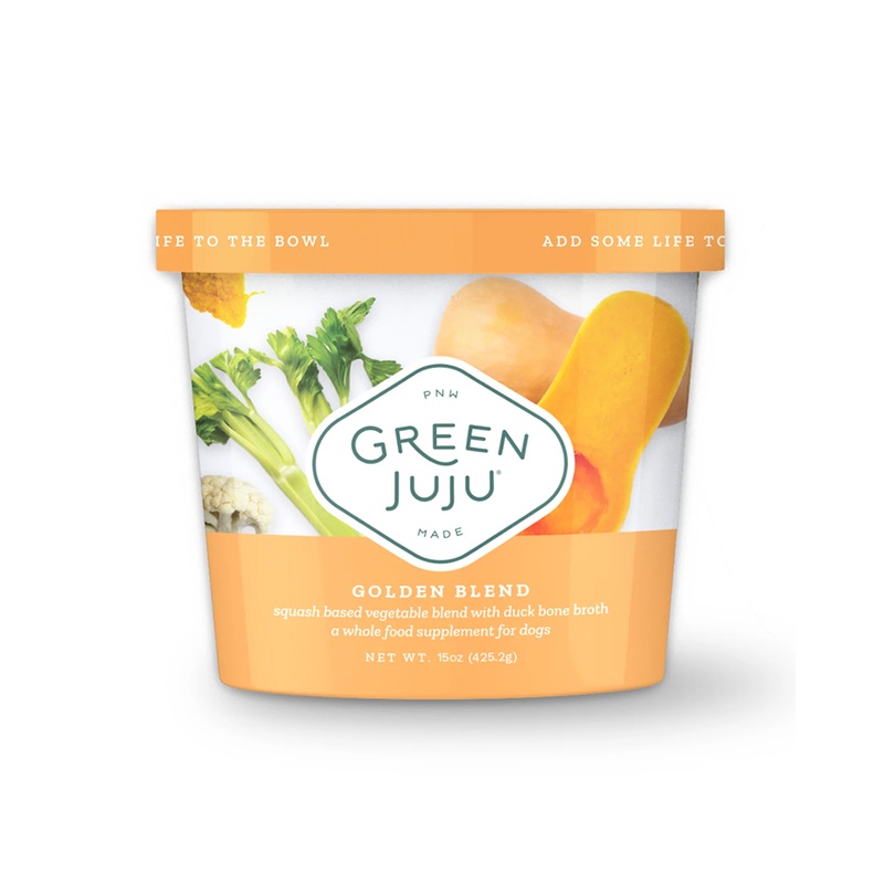 Green JuJu Golden Blend Squash Whole Food Supplement for Dogs 15oz