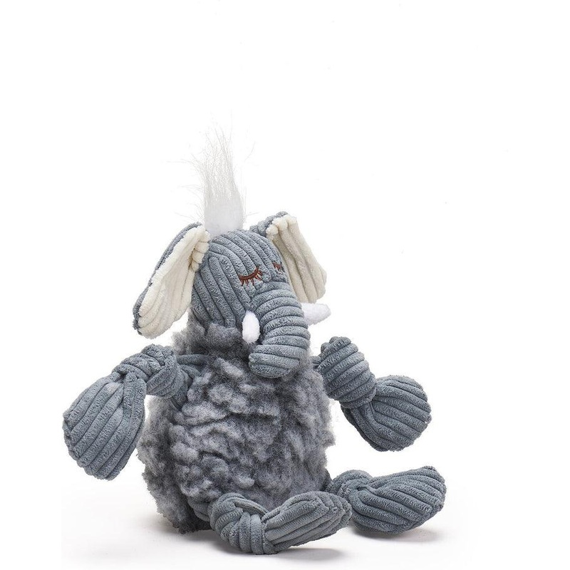 Huggle Hounds HuggleFleece FlufferKnottie - Ellamae Elephant