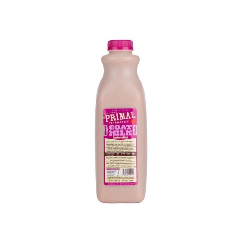 Primal Frozen Goat Milk - Cranberry Blast 32oz