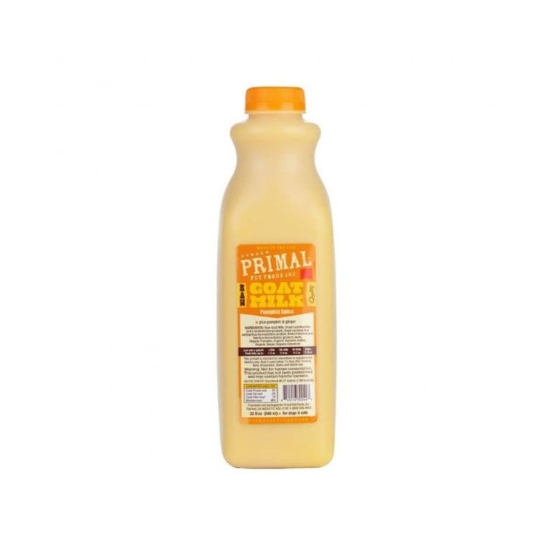 Primal Frozen Goat Milk - Pumpkin 32oz