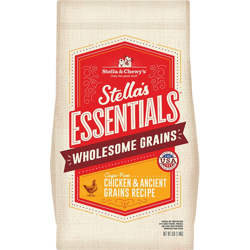 Stella & Chewy's Essentials Chicken & Ancient Grains Dog Food 25lb