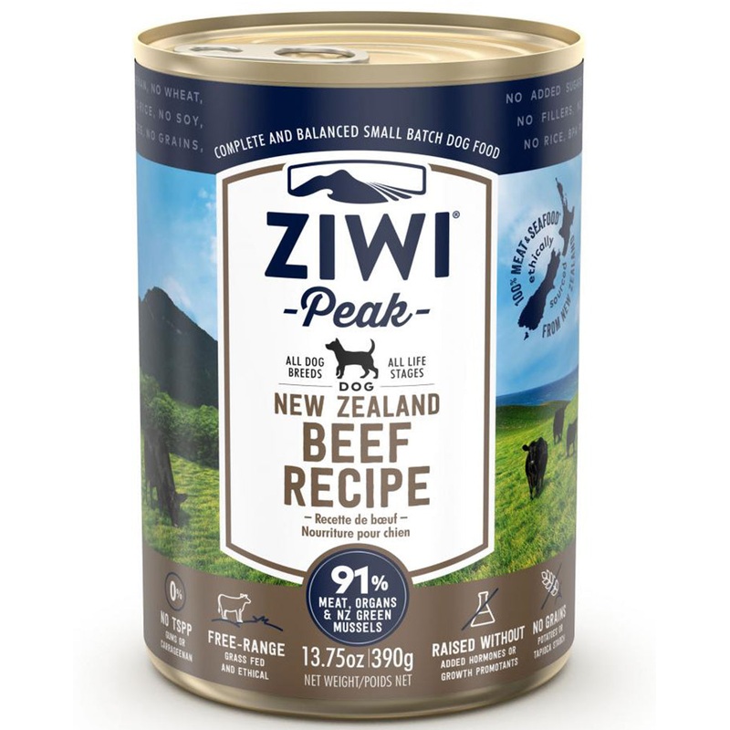 ZIWI Peak New Zealand Beef Wet Dog Food 13.75oz