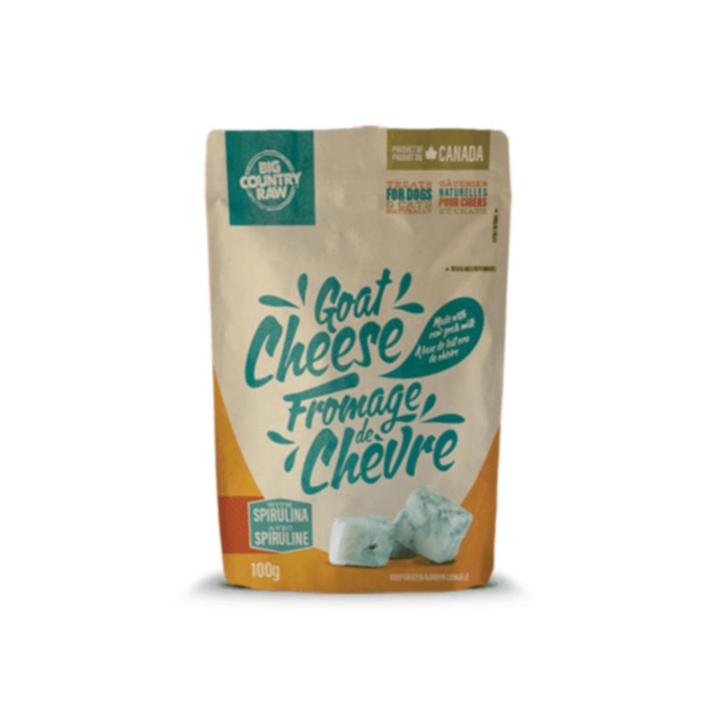 Big Country Raw Frozen Dog and Cat Treats - Raw Goat Cheese