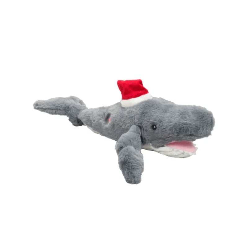 Huggle Hounds Dog Toys - Knottie Christmas Santa Whale