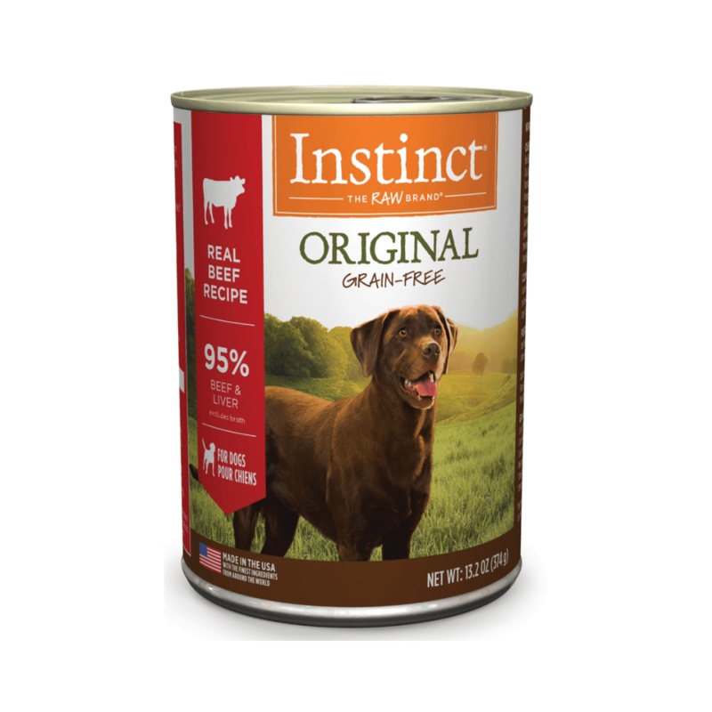 Instinct Wet Dog Food - Original Real Beef Recipe Canned