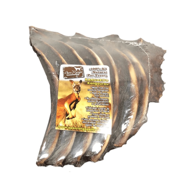Open Range Dog Treats - Kangaroo Rib Rack