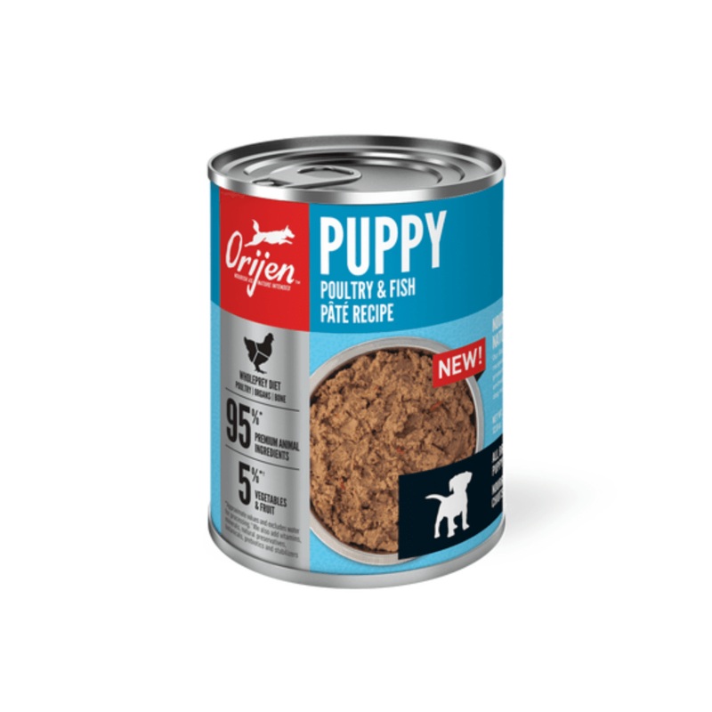 Orijen Wet Dog Food - Puppy Poultry and Fish Pate Recipe Canned