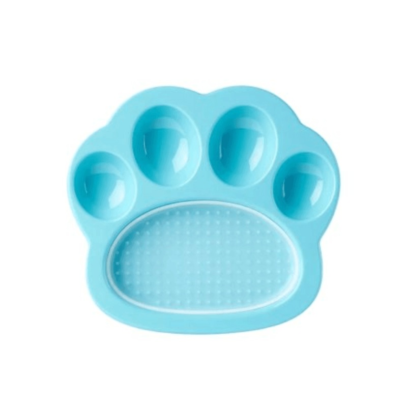 Pet Dream House Dog & Cat Feeders - PAW 2-in-1  Dish & Lick Mat