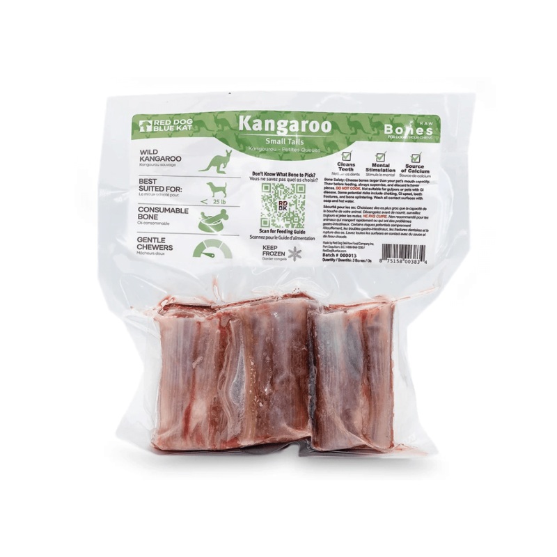 Red Dog Blue Kat Frozen Dog Treats - Kangaroo Tail