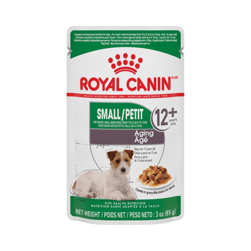 Royal Canin Wet Dog Food - Small Adult 12+ Senior Pouch