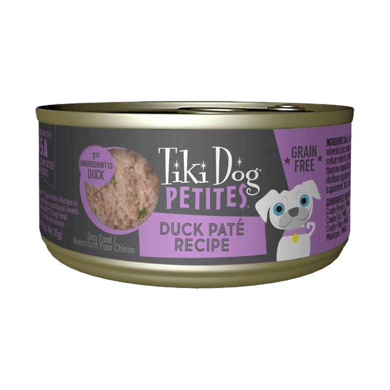 Tiki Dog Wet Dog Food - Petite Duck