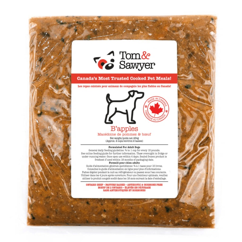 Tom & Sawyer Dog Food - B Apples
