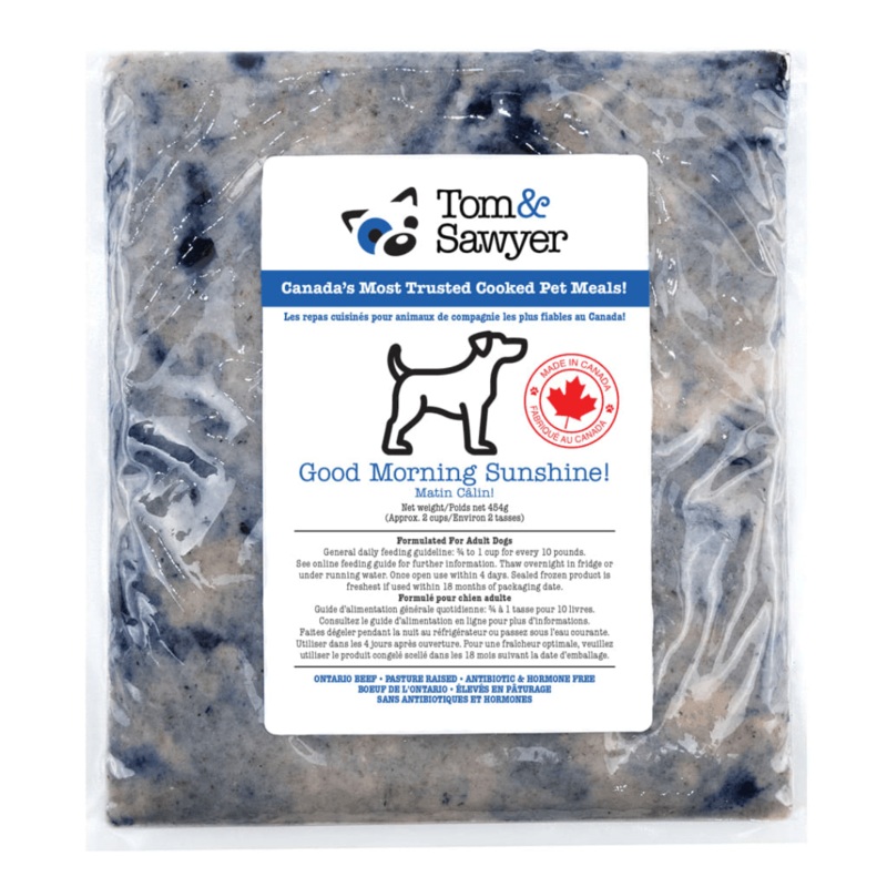 Tom & Sawyer Dog Food - Good Morning Sunshine