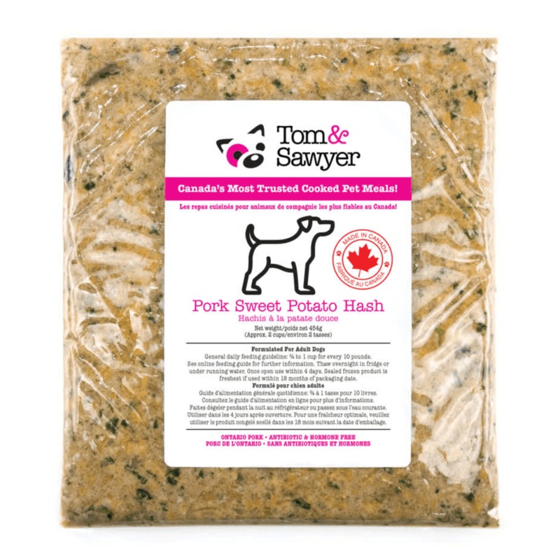 Tom & Sawyer Dog Food - Pork Sweet Potato Hash