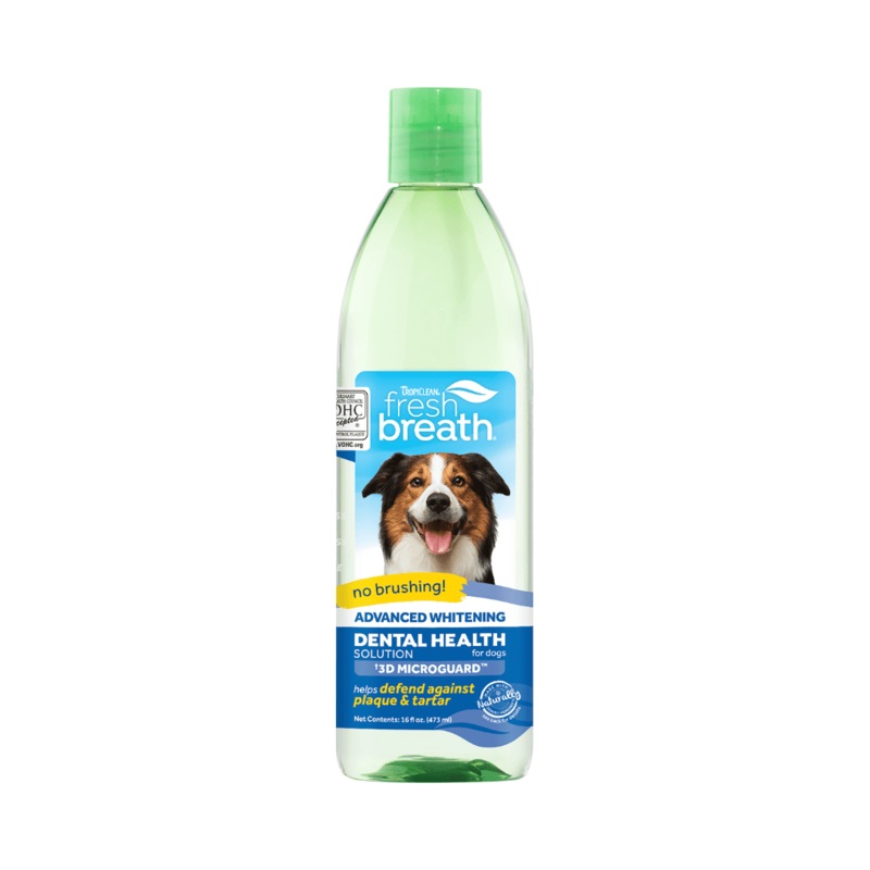 Tropiclean Dog Dental Care - Fresh Breath Advanced Whitening Dental Health Solution