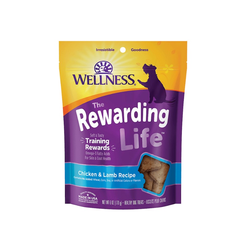 Wellness Dog Treats - The Rewarding Life Chicken & Lamb