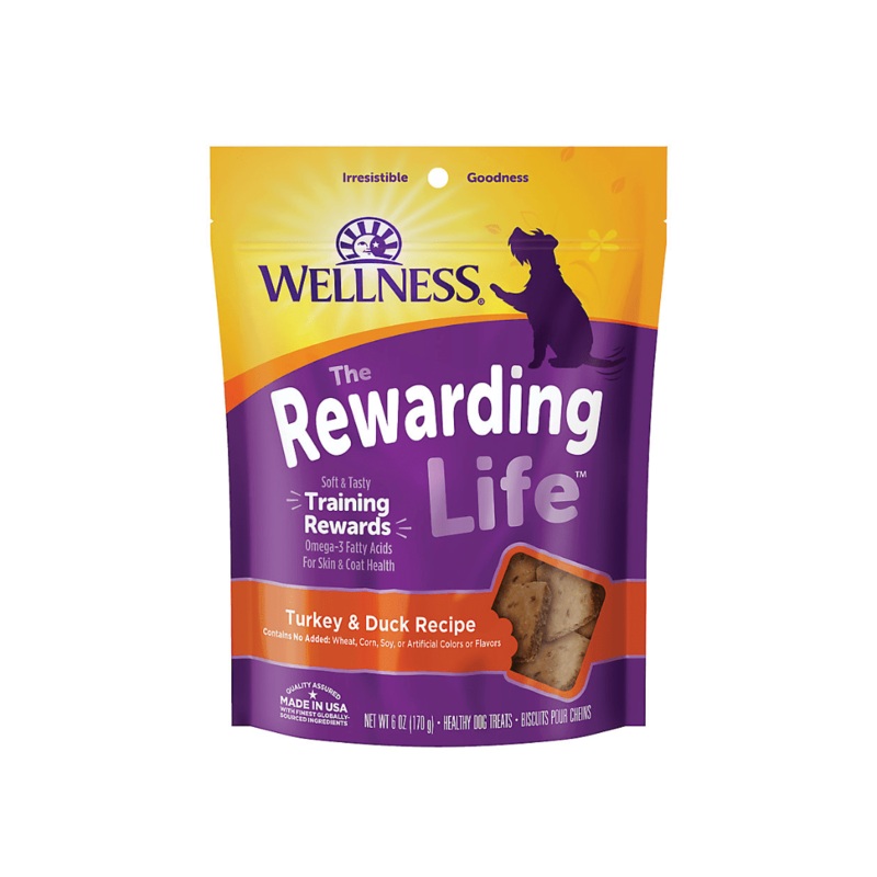 Wellness Dog Treats - The Rewarding Life Turkey & Duck Recipe Dog