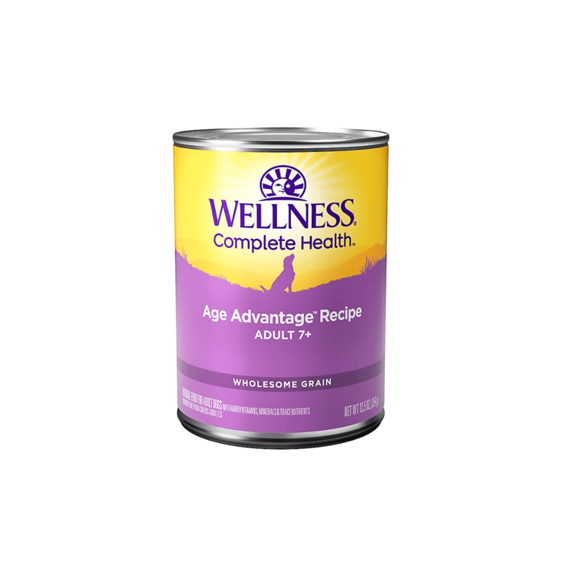 Wellness Wet Dog Food - Complete Health Age Advantage Recipe Canned