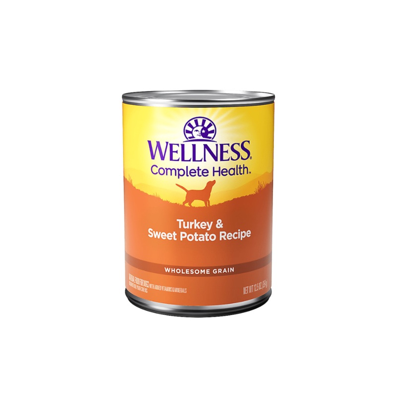 Wellness Wet Dog Food - Turkey & Sweet Potato Canned