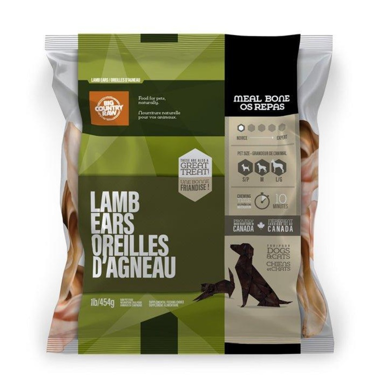 Big Country Raw - Frozen Lamb Ears
