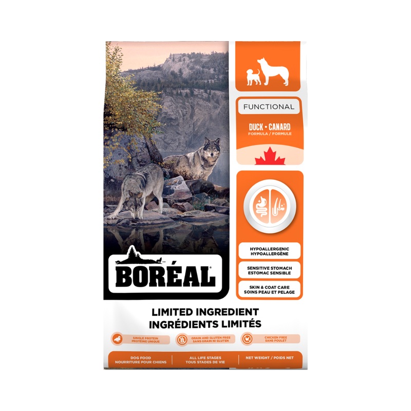 Boreal Vital Dry Dog Food - Functional Limited Ingredient Duck