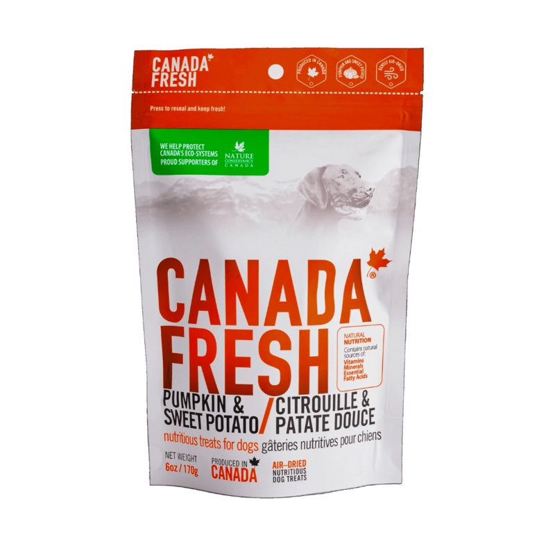 Canada Fresh Dog Treats - Pumpkin & Sweet Potato