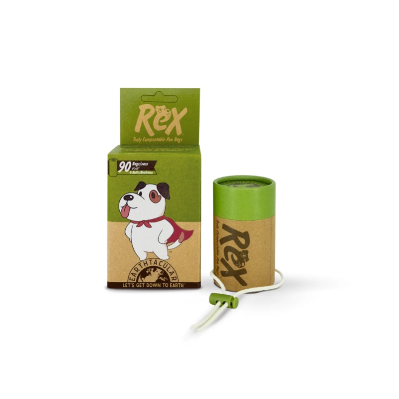 Earthtacular Pet Waste Bags - Plant-Based Bags & FREE Dispenser