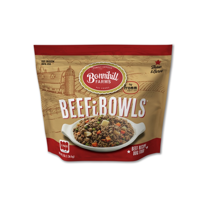 Fromm Frozen Dog Food - Bonnihill Farms BeefiBowls