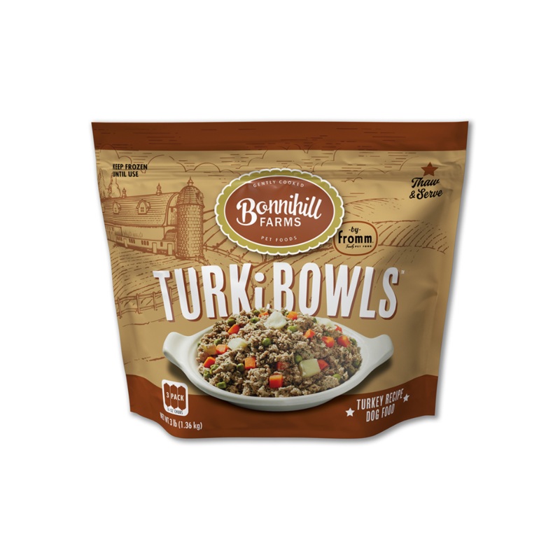 Fromm Frozen Dog Food - Bonnihill Farms Turkibowls
