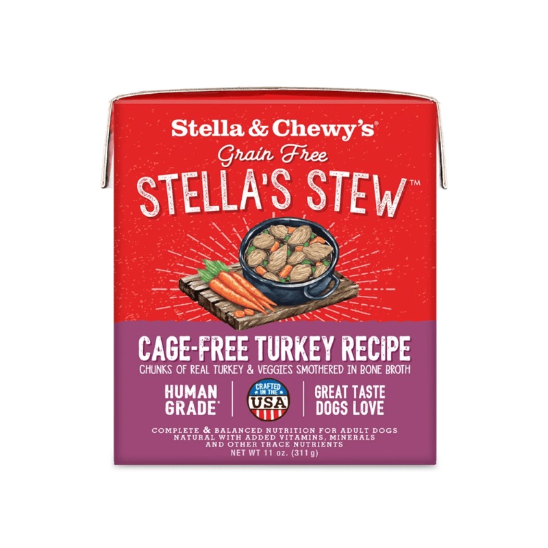 Stella & Chewy's Wet Dog Food - Cage Free Turkey Stew