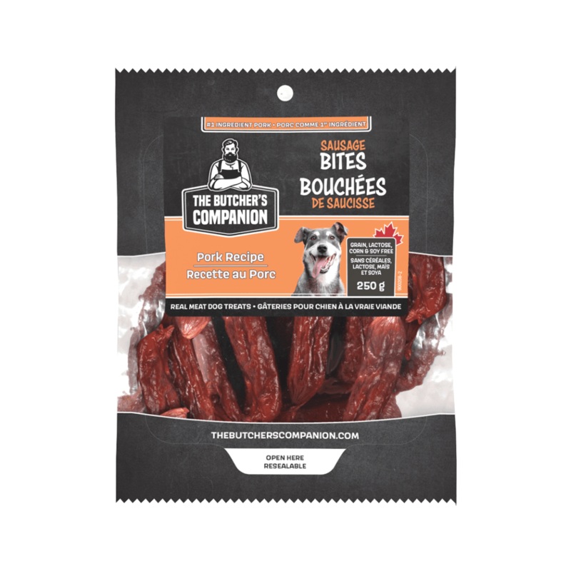 The Butcher's Companion Dog Treats - Bites Pork Recipe