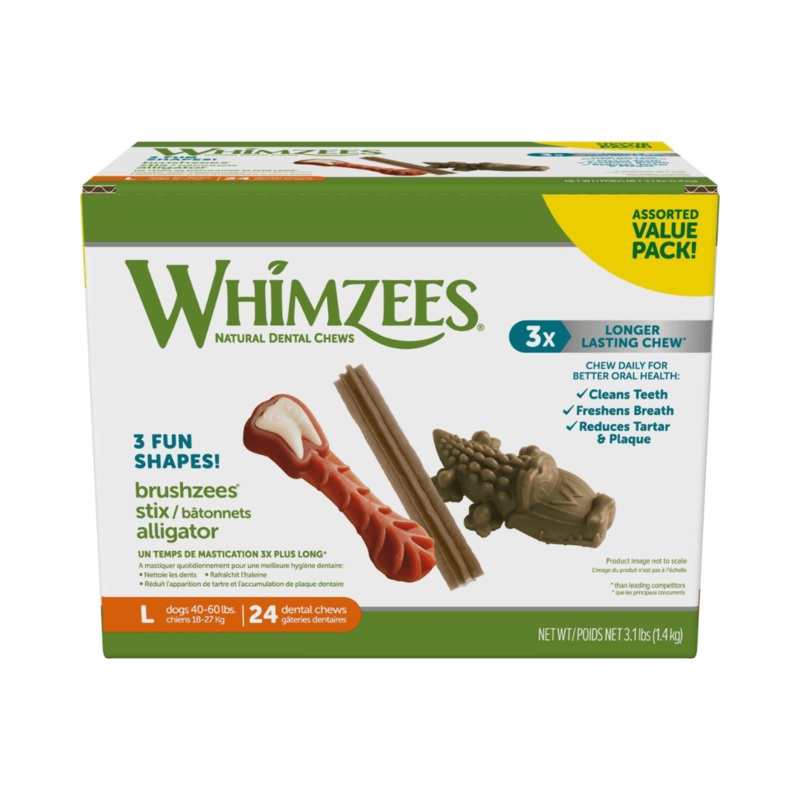 Whimzees Dog Treats - Natural Dental Treats
