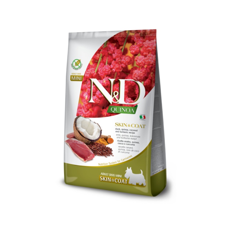 Farmina N&D Dry Dog Food - Skin & Coat - Duck, Quinoa & Coconut Mini