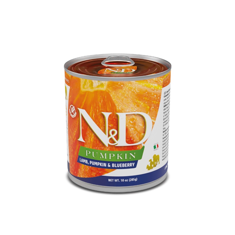 Farmina N&D Wet Dog Food - Pumpkin Lamb & Blueberry Canned