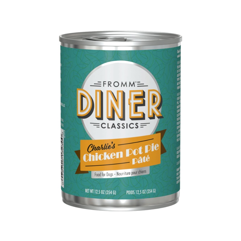 Fromm Wet Dog Food - Diner Charlies Chicken Pot Pie Pate Canned