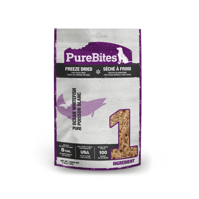 PureBites Freeze-Dried Dog Treats - WhiteFish