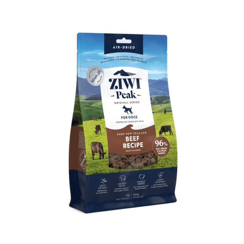ZIWI Peak Air Dried  Dog Food - New Zealand Original Beef Recipe