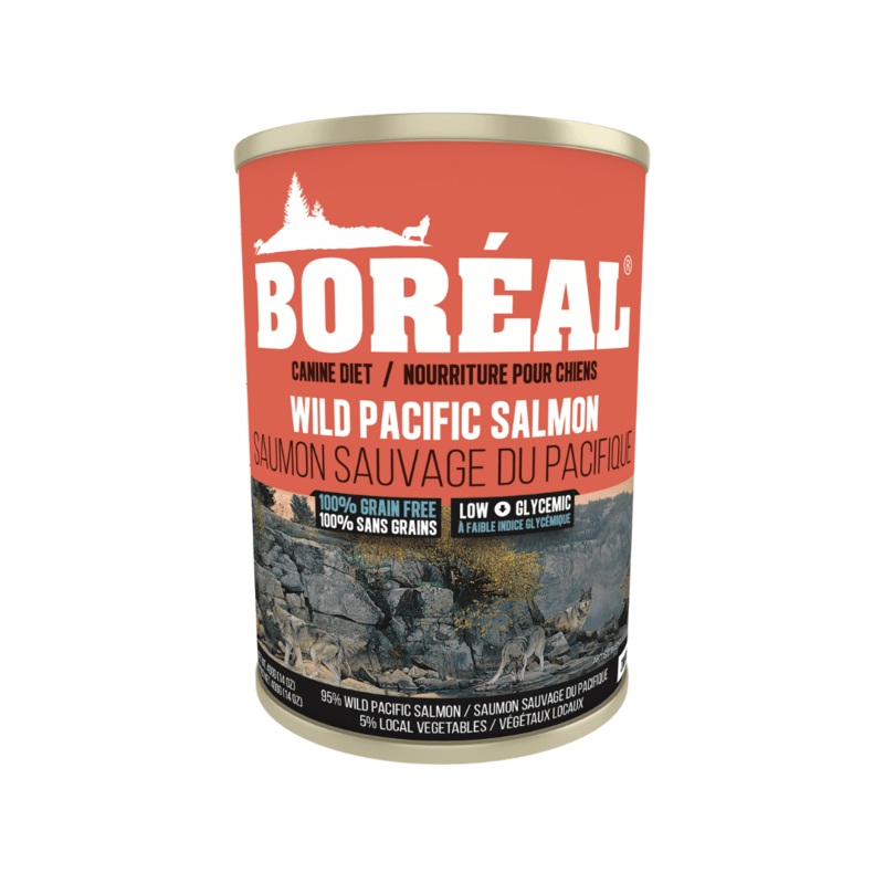 Boreal Wet Dog Food - Big Bear Wild Pacific Salmon Canned