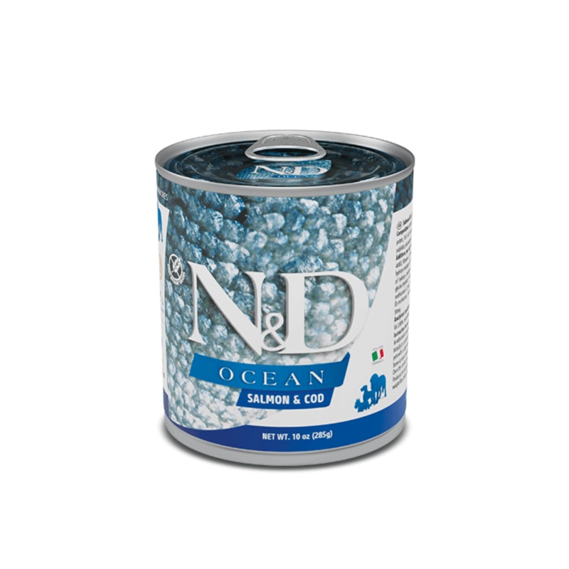Farmina N&D Wet Dog Food - Ocean Salmon & Cod Canned
