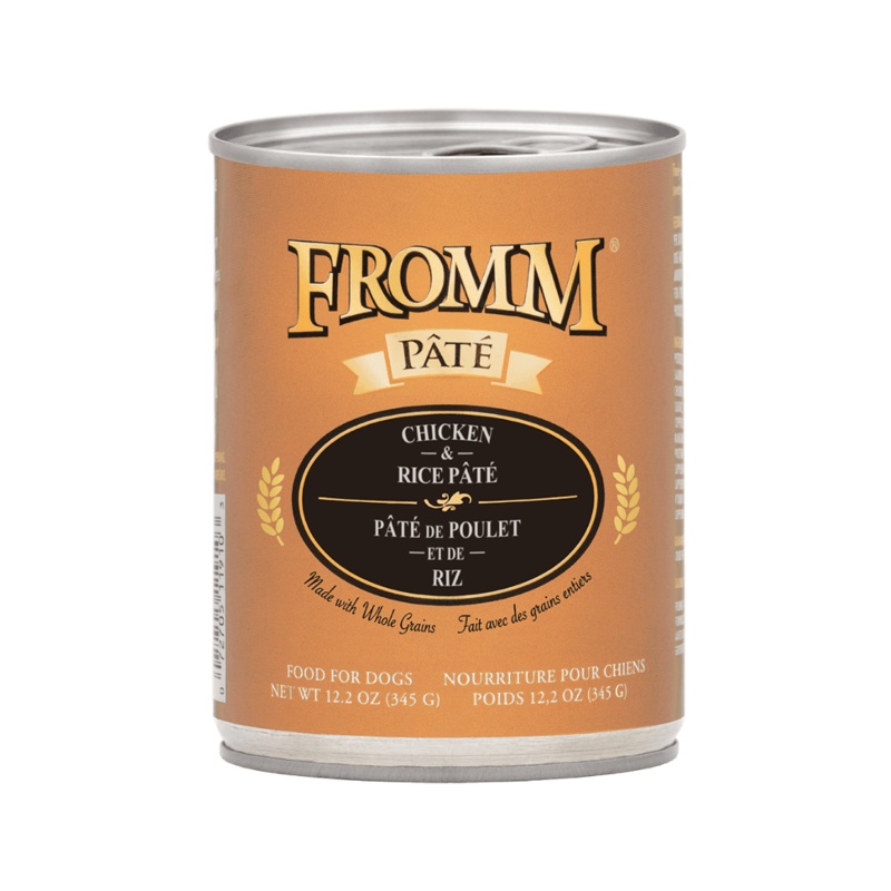 Fromm Wet Dog Food - Chicken and Rice Pate Canned