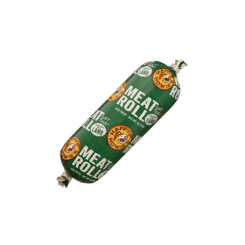 Happy Howie's Natural Dog Treats - Meat Roll Lamb