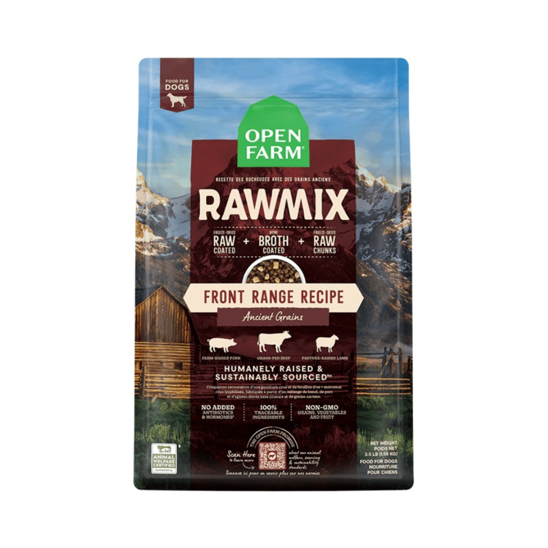 Open Farm Dry Dog Food - Front Range Ancient Grains RawMix