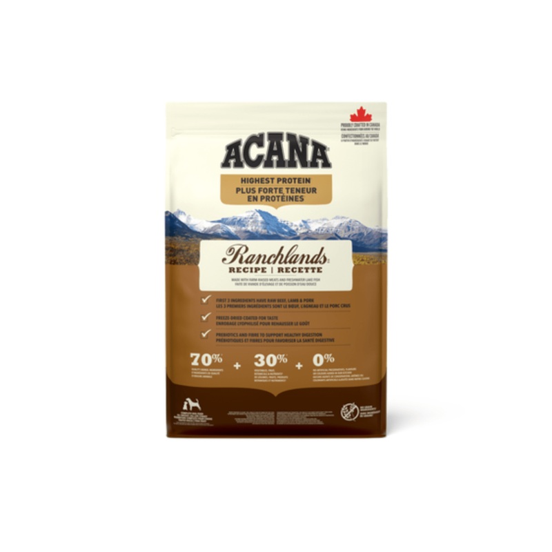 Acana Dry Dog Food - Highest Protein Ranchlands