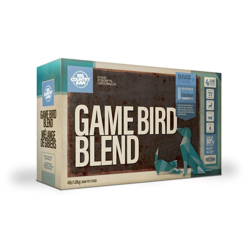 Big Country Raw Game Bird Blend Carton
