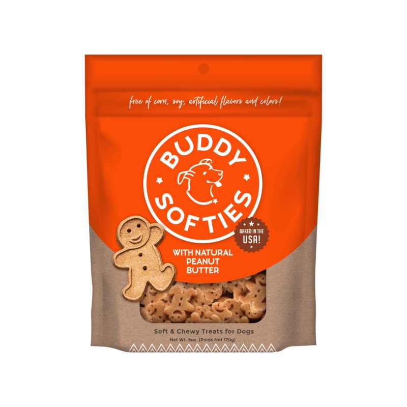 Buddy Biscuits Dog Treats - Original Soft & Chewy Peanut Butter