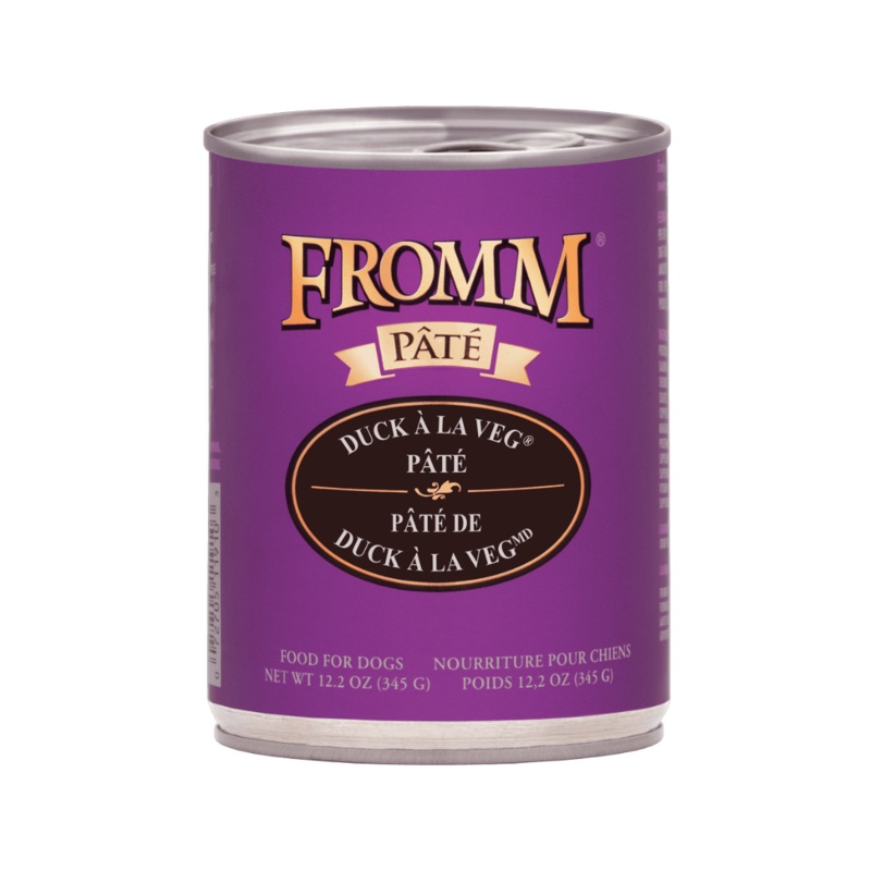 Fromm Wet Dog Food - Duck A La Veg Pate Canned