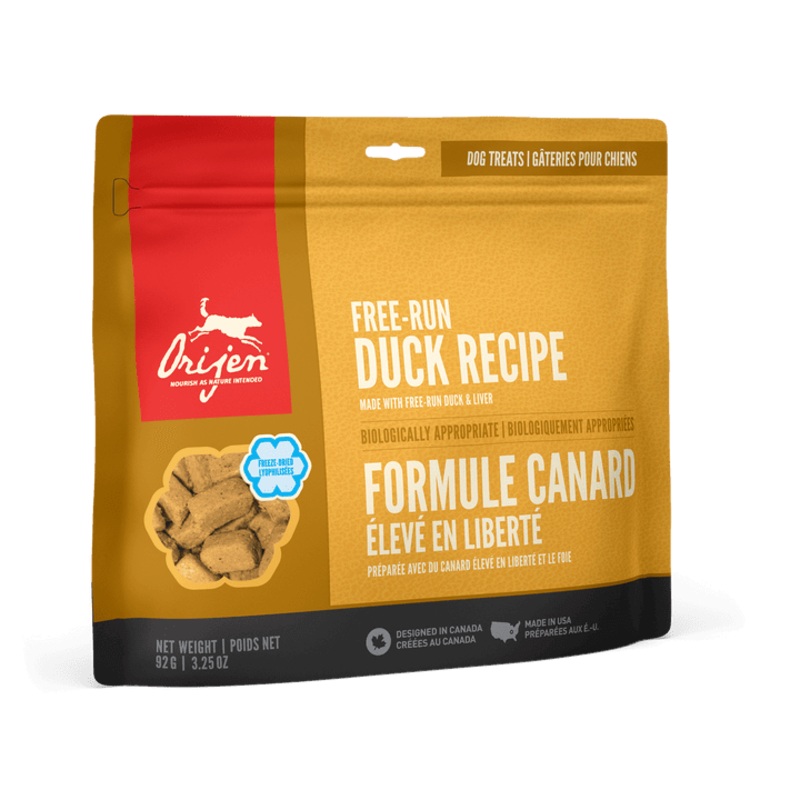 Orijen Freeze-Dried Dog Treats - Free-Run Duck Recipe