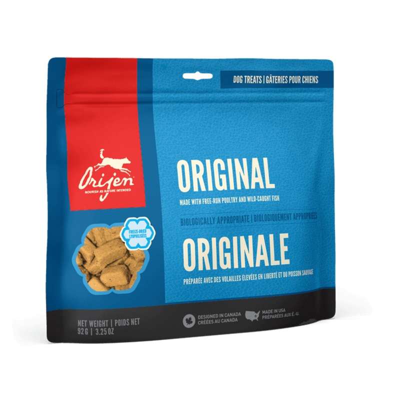 Orijen Freeze-Dried Dog Treats - Original Free-Run Poultry and Wild-Caught Fish