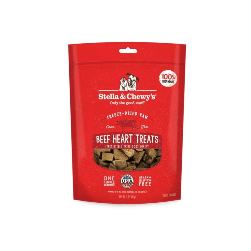 Stella & Chewy's Freeze-Dried Dog Treats - Beef Heart
